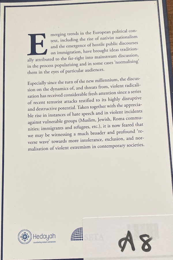 Vıoelnt radıcalısatıon & far-rıght extremısm ın europe