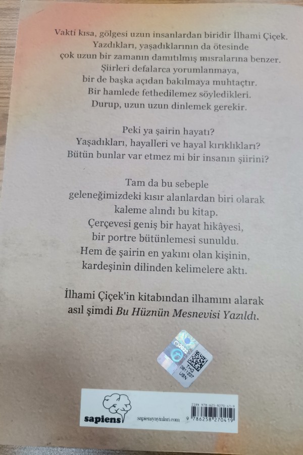 Bu hüznün mesnevi yazıldı