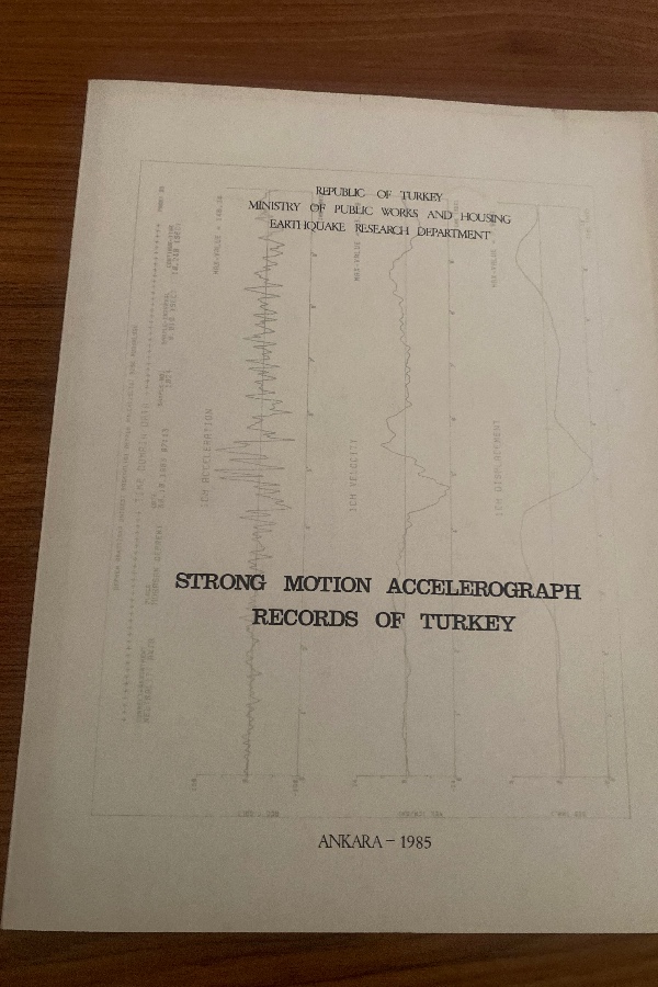 strong motıon accelerography records of turkey