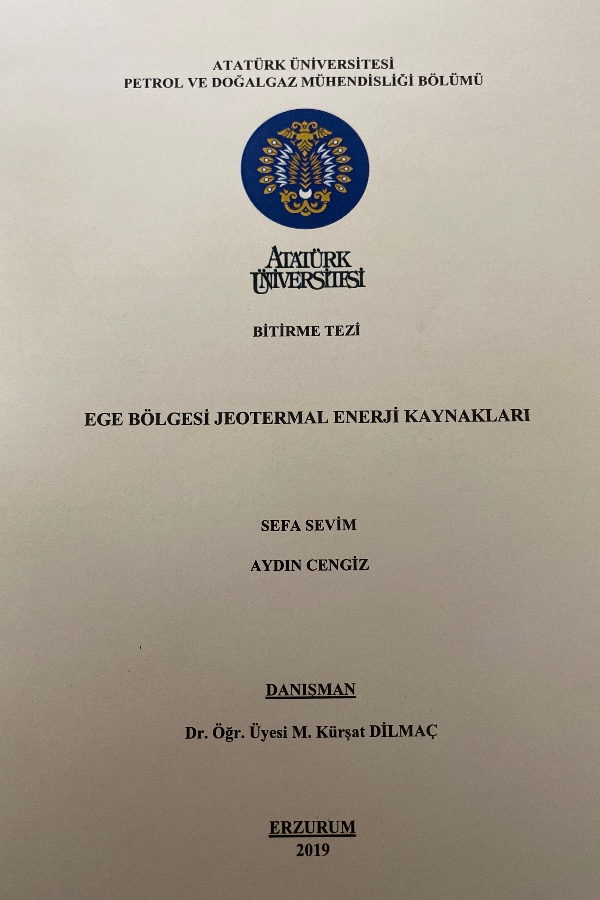 Ege bölgesi jeotermal enerji kaynakları