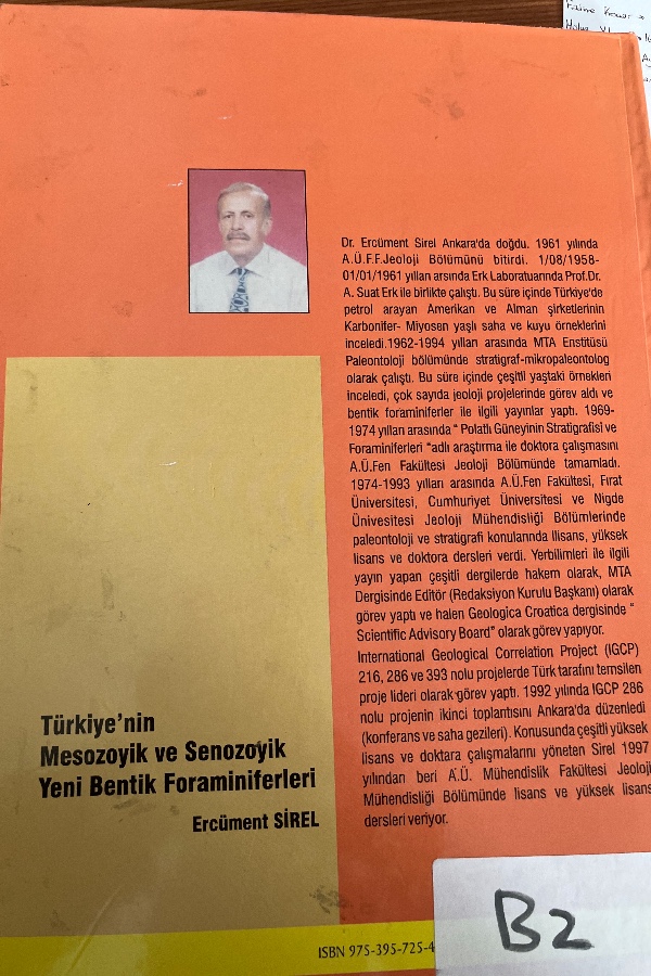 Türkiye'nin mesozoyik ve senozoyik yeni bentik foraminiferleri