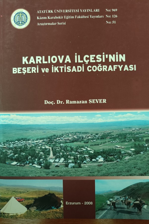 Karlıova İlçesi'nin Beşeri Ve İktisadi Coğrafyası