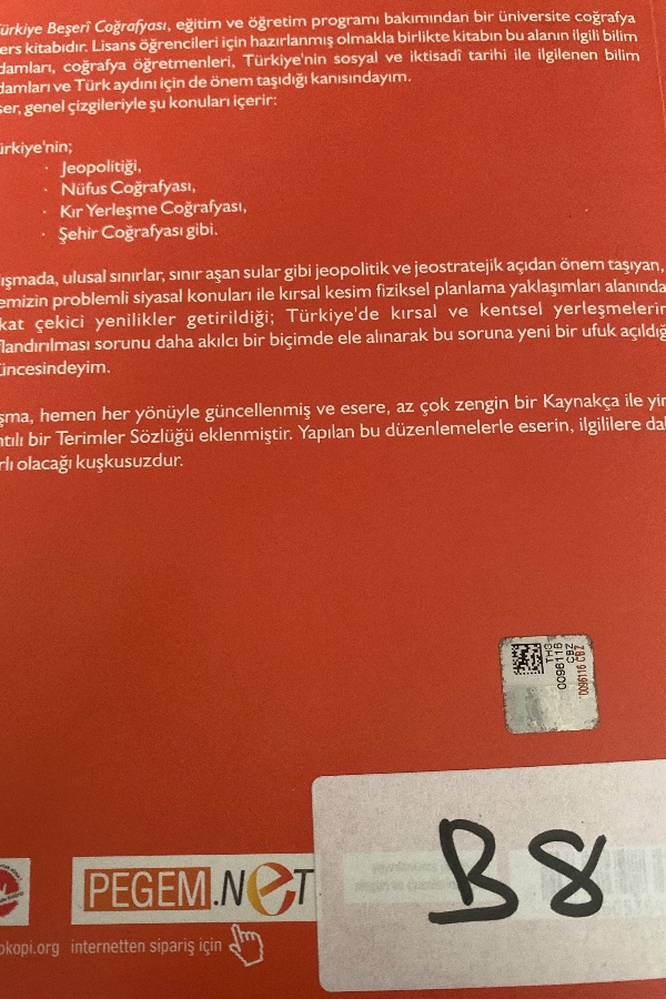 Türkiye beşeri çoğrafyası