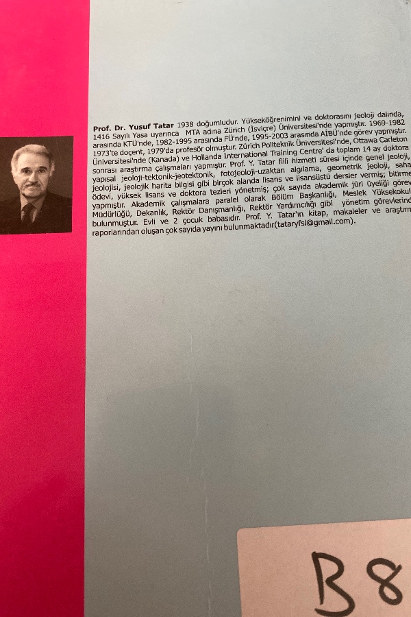 Jeolojik harita bilgisi