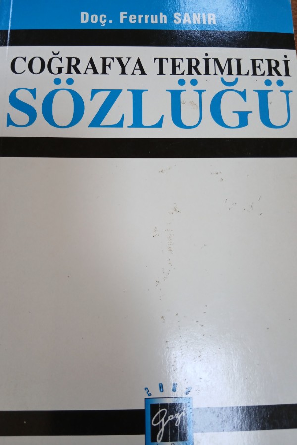 Coğrafya terimler sözlüğü