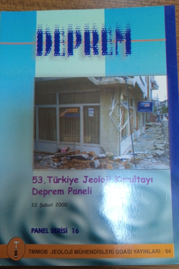 53. Türkiye jeoloji kurultayı deprem paneli