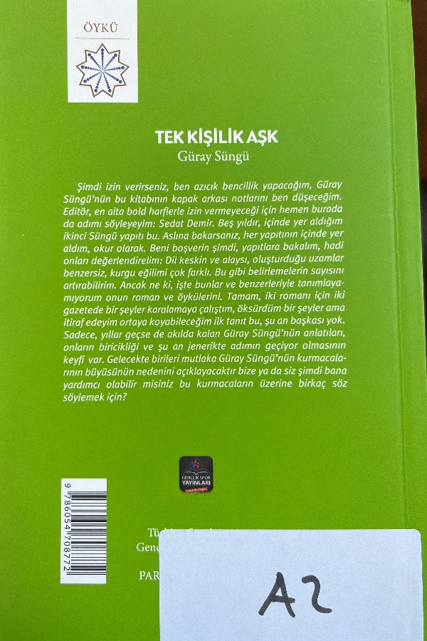 Tek Kişilik Aşk