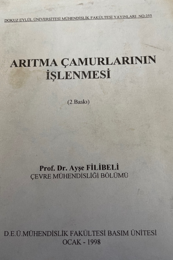 Arıtma Çamurlarının işlenmesi