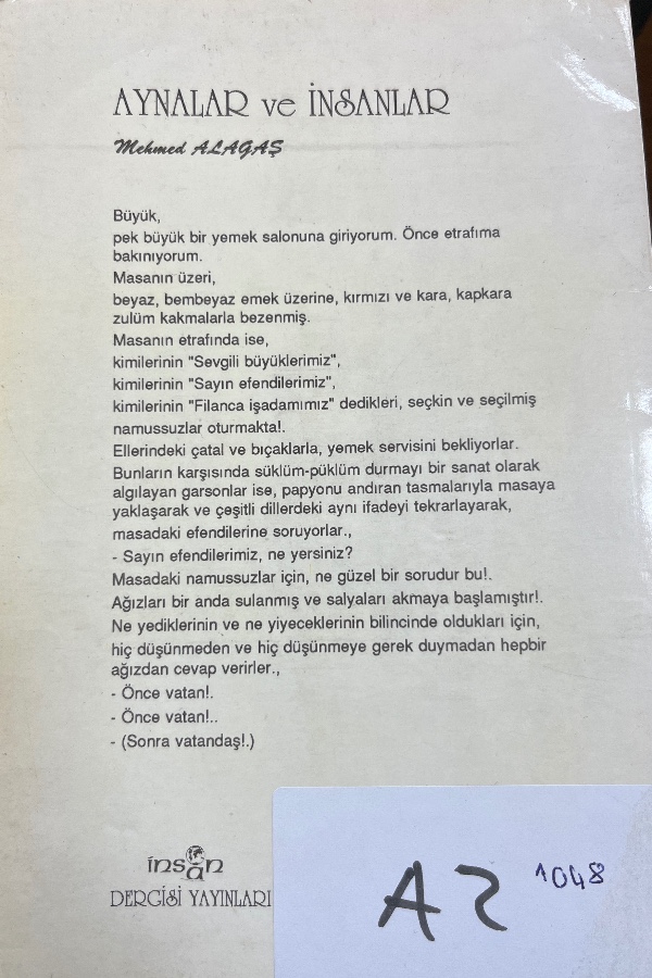 Aynalar ve İnsanlar