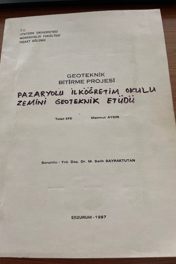 Geoteknik Bitirme Projesi