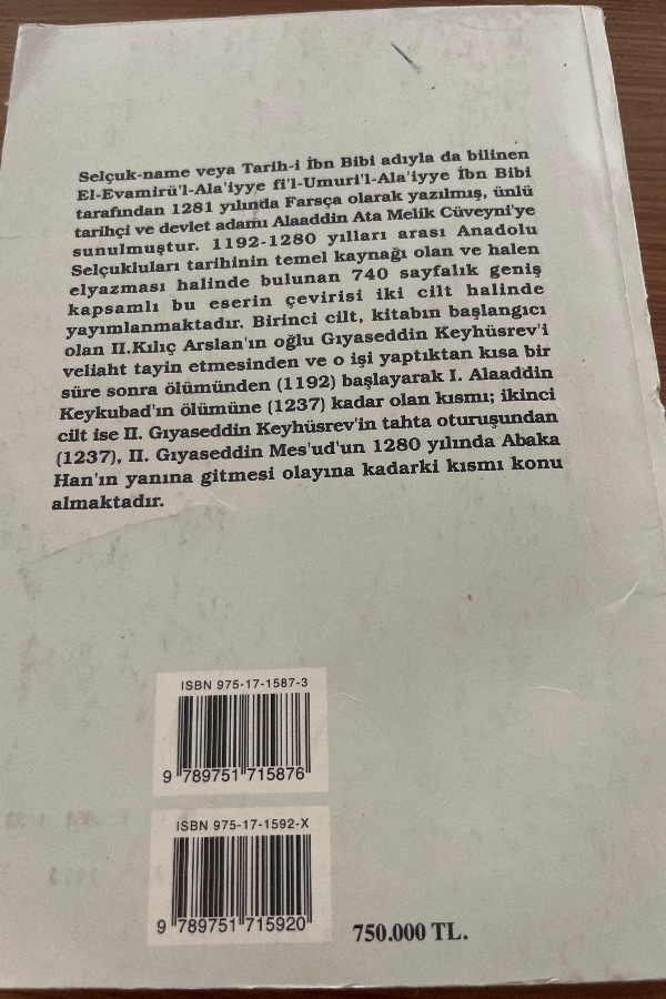 El Evamirü’l-Ala’iye (Selçuk Name)