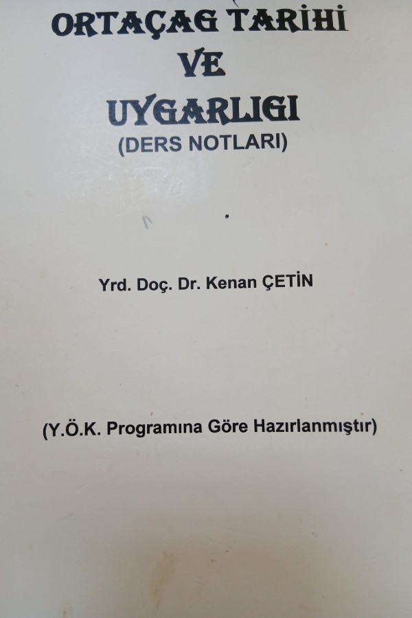 Ortaçağ tarihi ve uygarlığı (ders notları)
