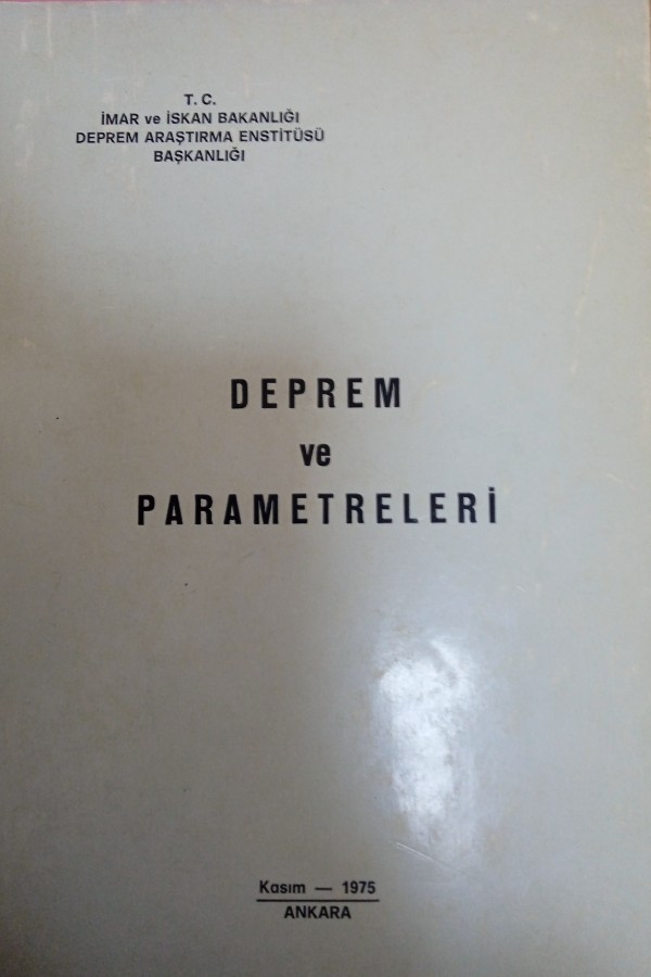 Deprem ve parametreleri