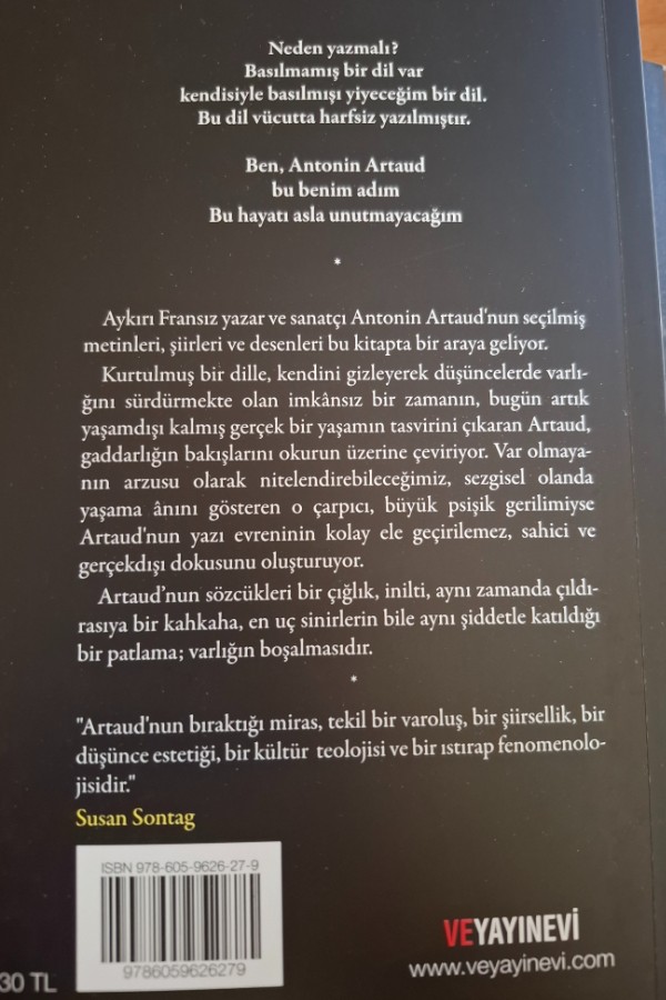 Ben , antonin artaud