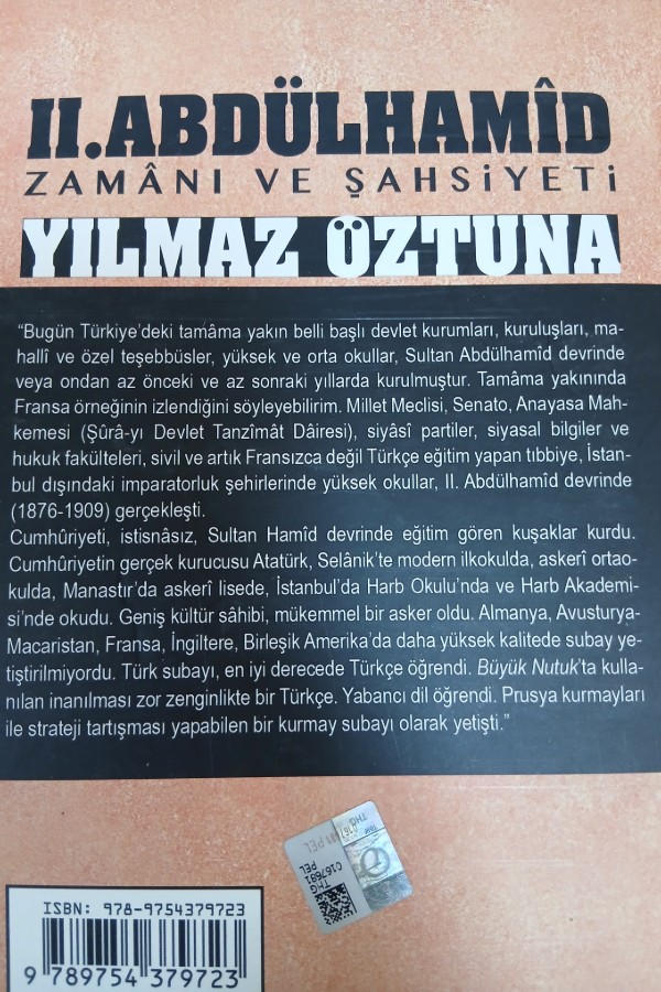 II.Abdülhamid zamanı ve şahsiyeti