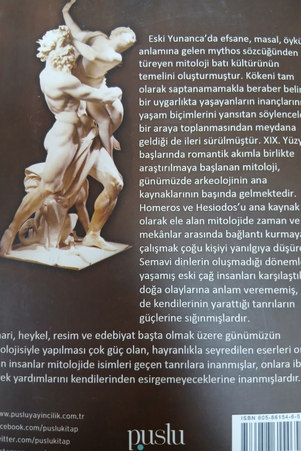 Mitoloji tanrıları aşkları ve gizemleri