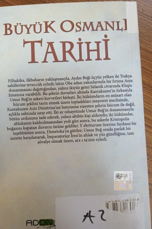 Büyük Osmanlı tarihi