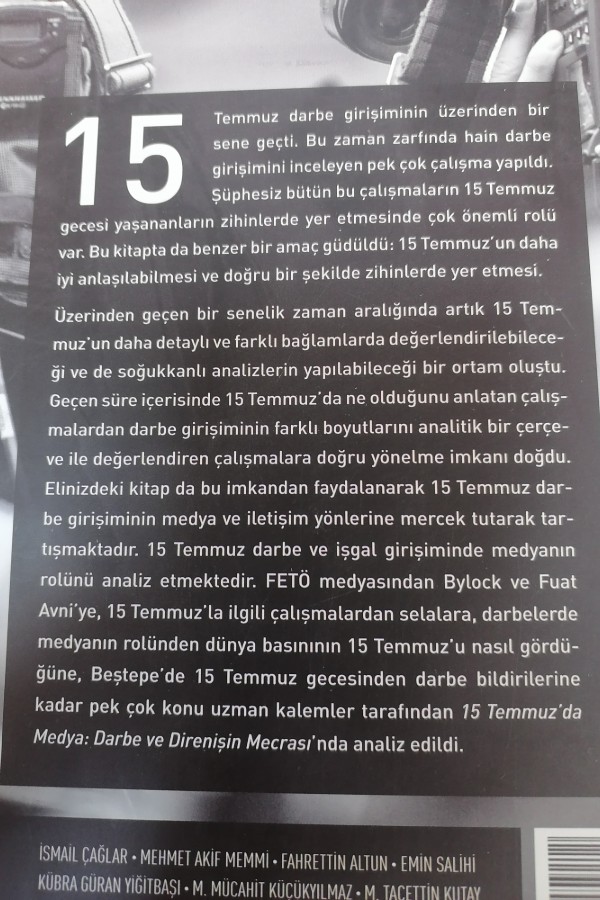 15 Temmuzda Medya:Darbe ve Direnişin Mecrası