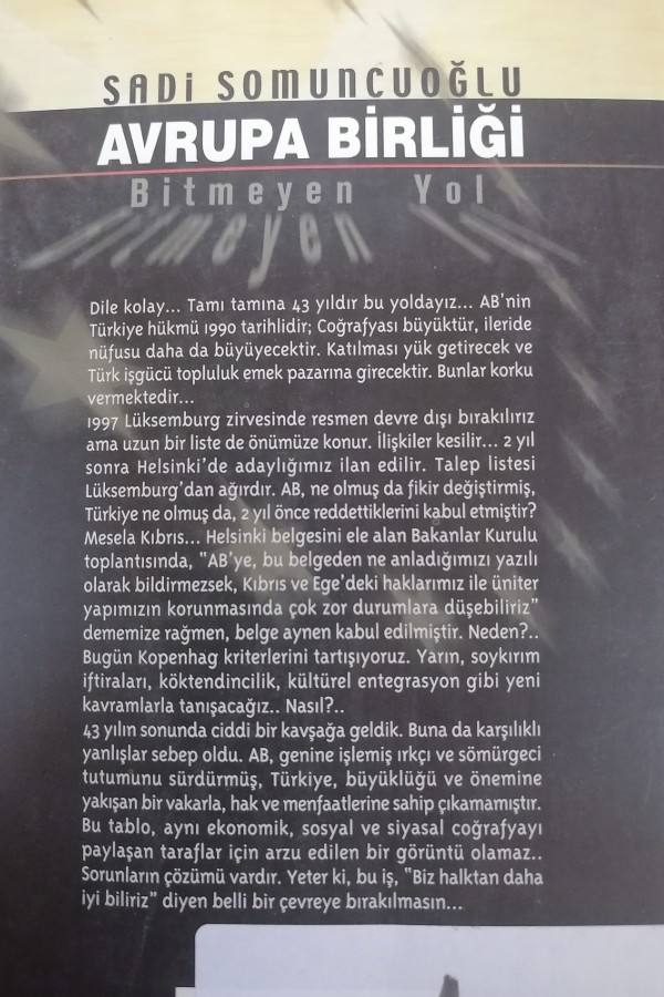 Avrupa Birliği Bitmeyen Yol