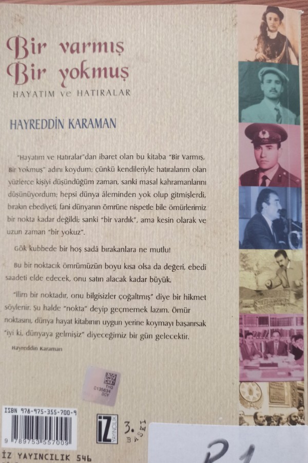 Bir varmış Bir yokmuş hayatım ve hatıralar 3