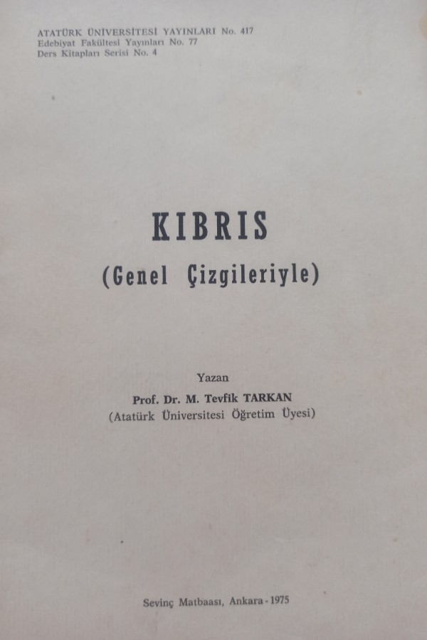 Kıbrıs (genel çizgileriyle)