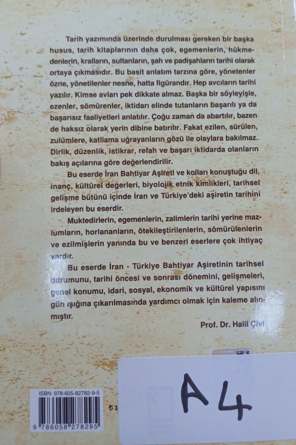 Bahtiyar Aşiret Tarihi