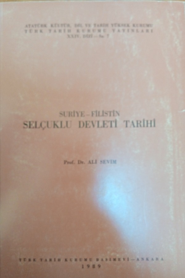 Suriye -filistin Selçuklu devleti tarihi