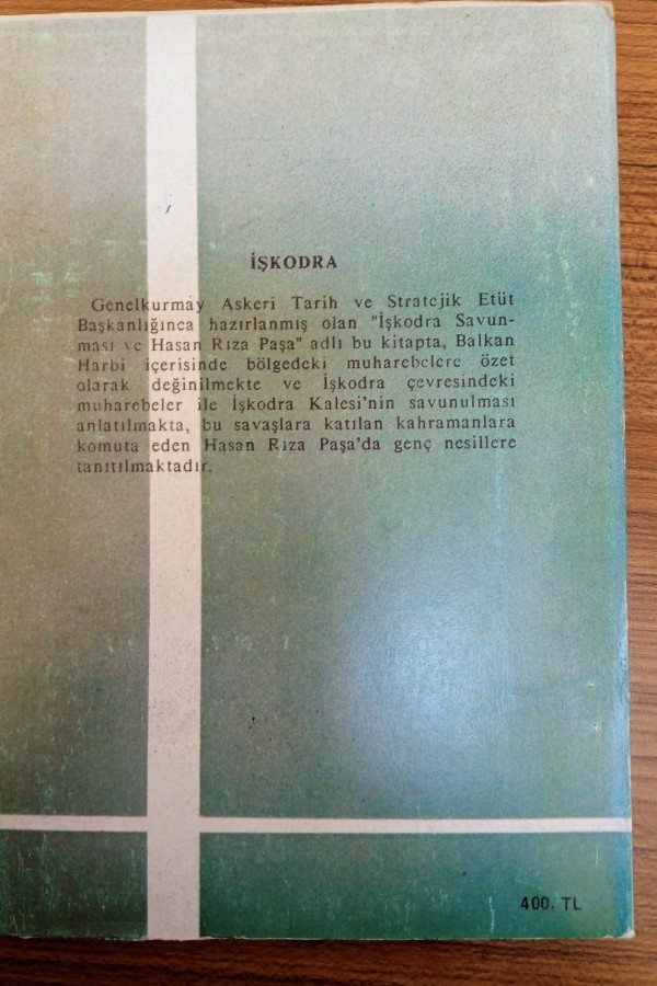 İşkodra savunması ve Hasan Rıza paşa