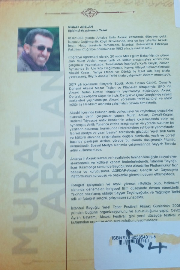 1840 Akseki Nüfus Defteri