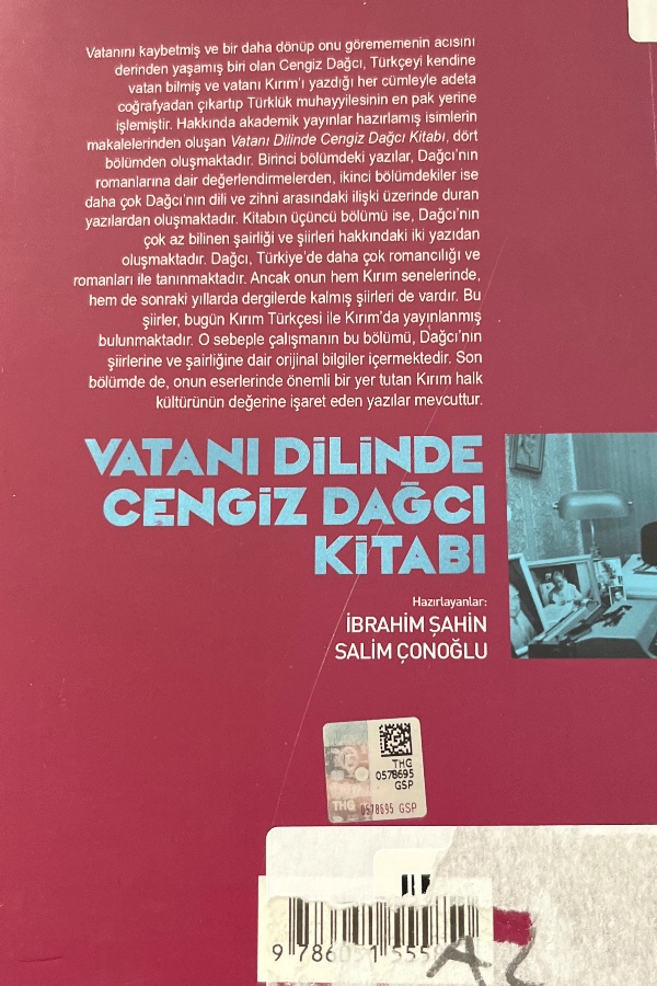 Vatanı Dilinde Cengiz Dağcı Kitabı