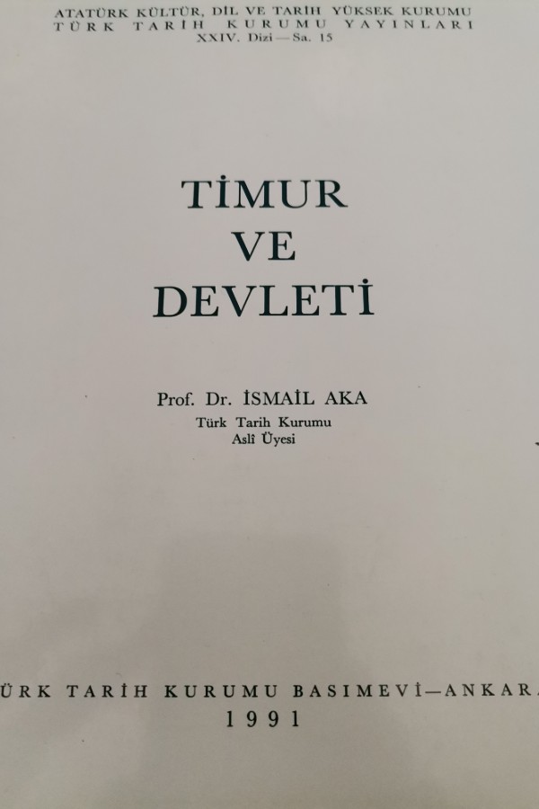timur ve devleti