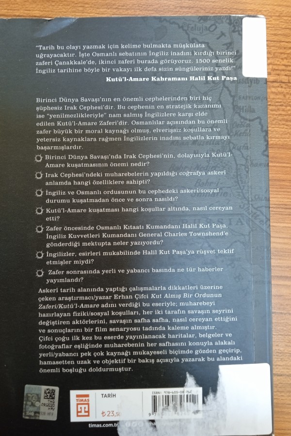 Küt almış ordunun zaferi kutü'l-amare