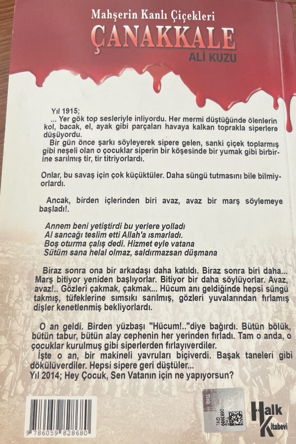 Mahşerin Kanlı Çiçekleri Çanakkale
