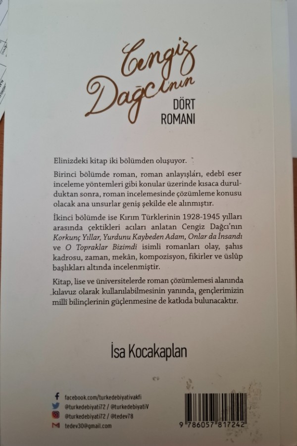 Cengiz doğacanın dört romanı