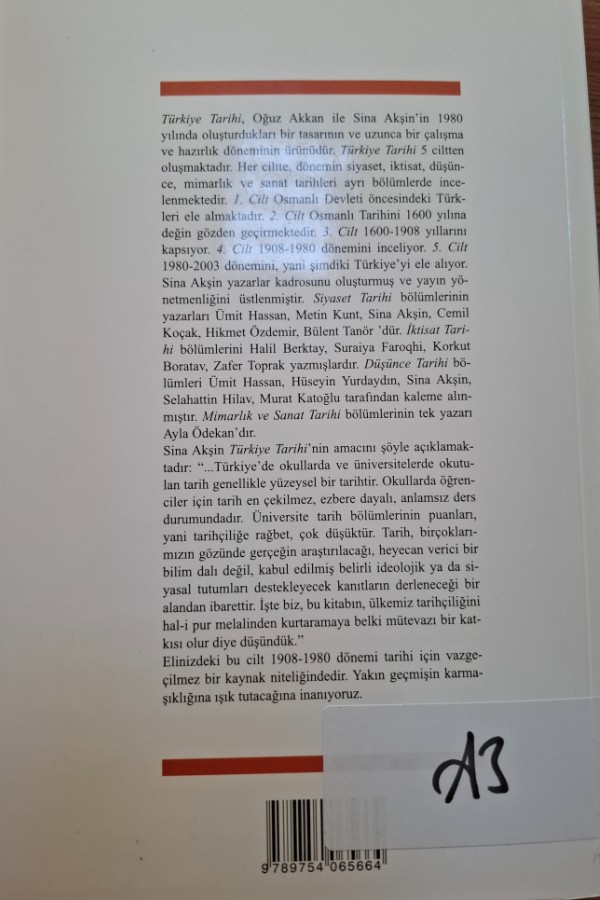 Türk tarihi 4 çağdaş Türkiye 1908-1980