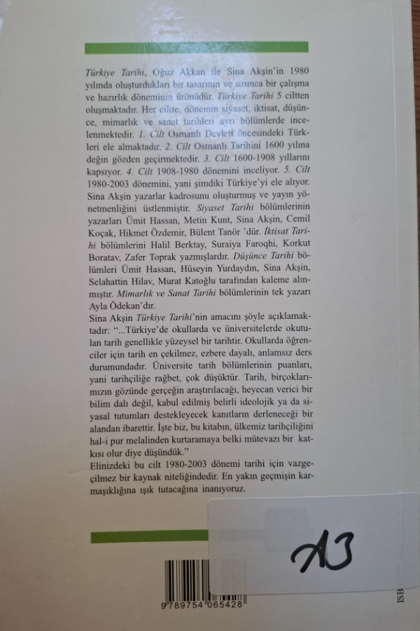 Türk tarihi 5 bugünkü Türkiye 1980-2003