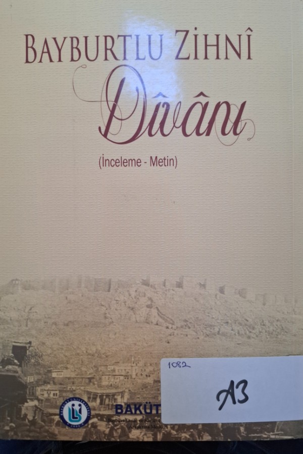 Bayburtlu zihnı divanı