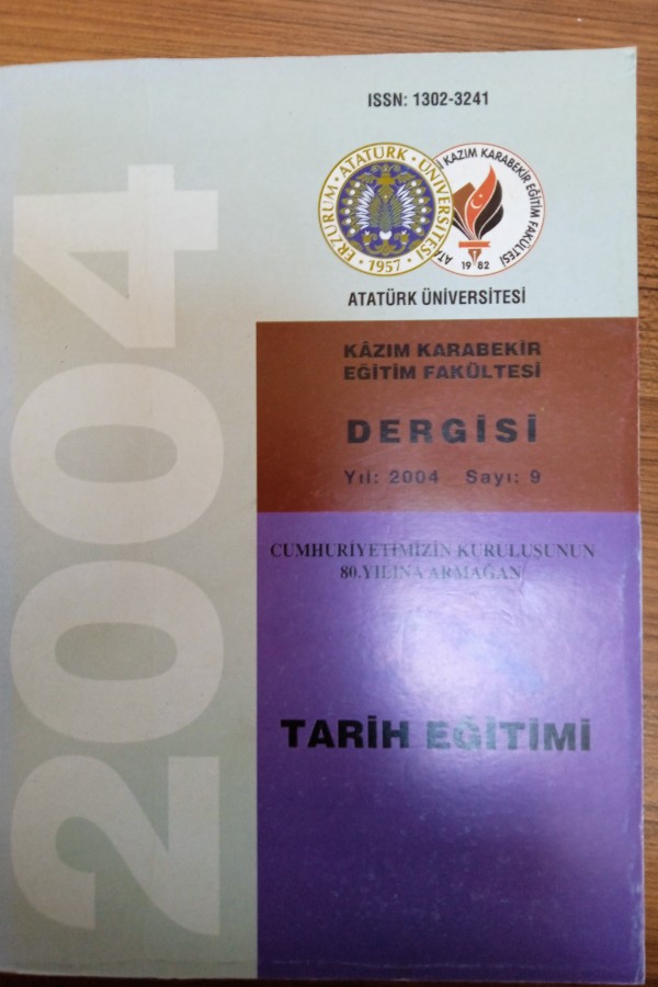 Cumhuriyetimizin kuruluşunun 80.yılına armağan tarih eğitim özel sayı