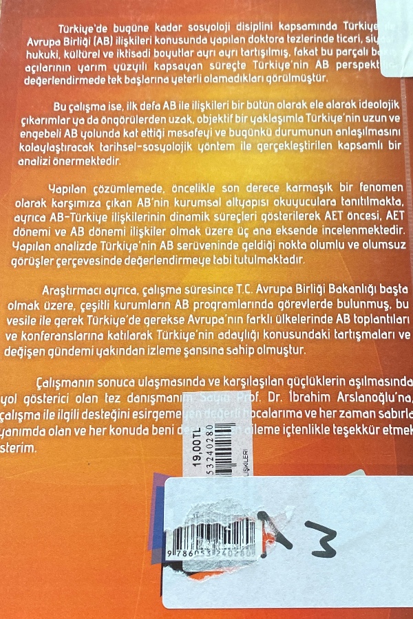 Türkiye-AB ilişkileri tarihsel gelişimi ve bugünkü durumu