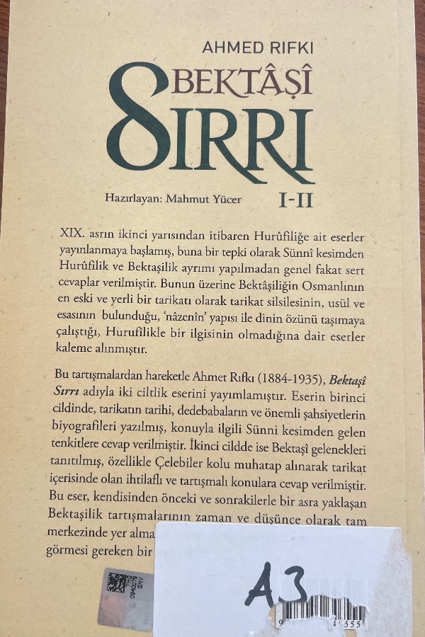 Bektaşi Sırrı I-II