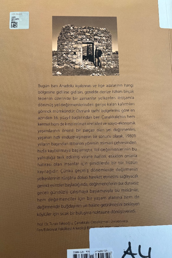 Çanakkale kültürel mirasında Yeldeğirmenleri