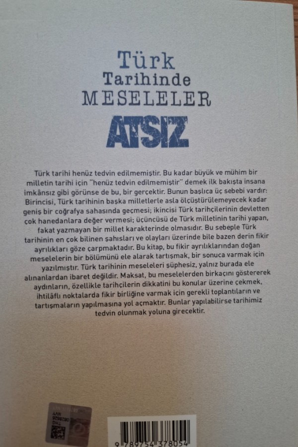 Türk tarihinde meseleler