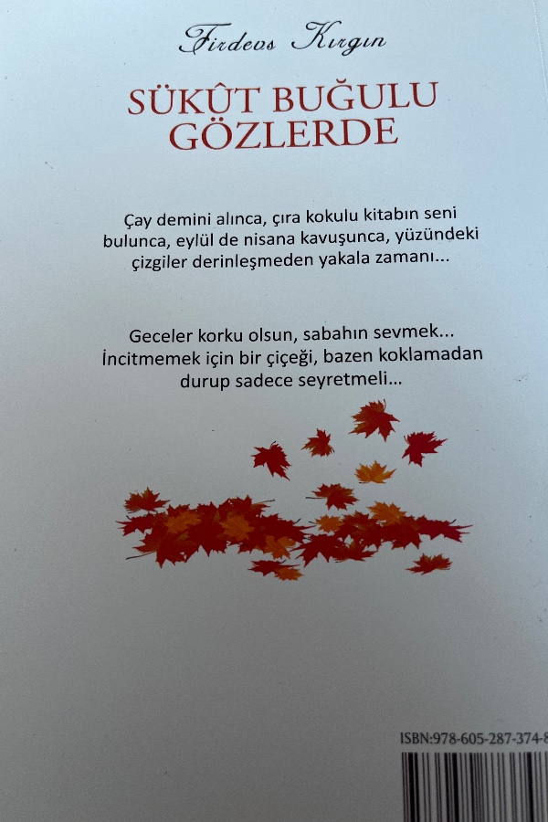 Sükut buğulu gözlerde