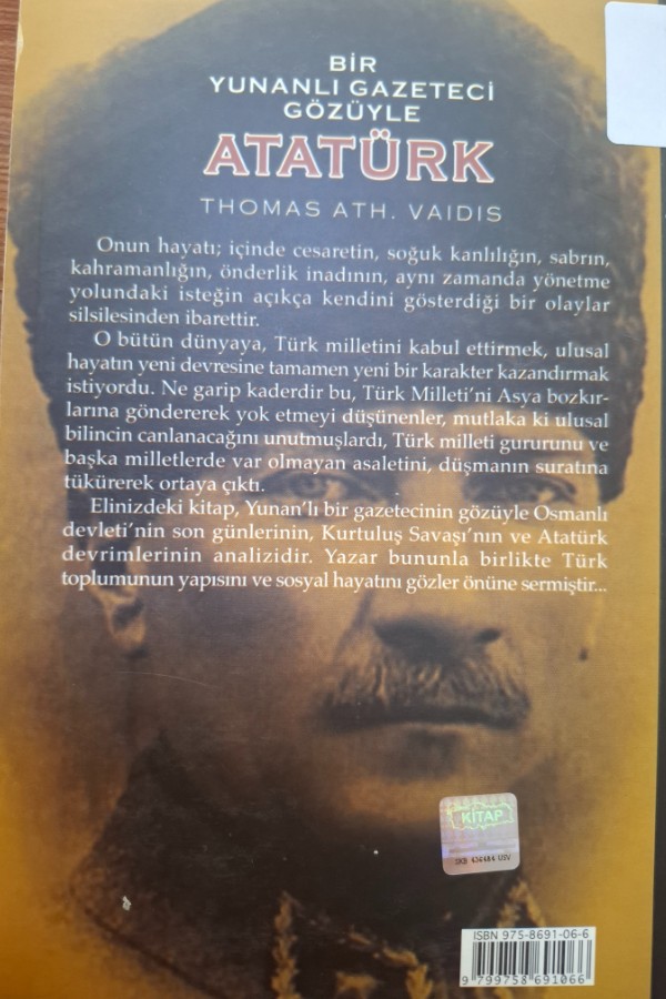 Bir yunanlı gazeteçi gözüyle ATATÜRK