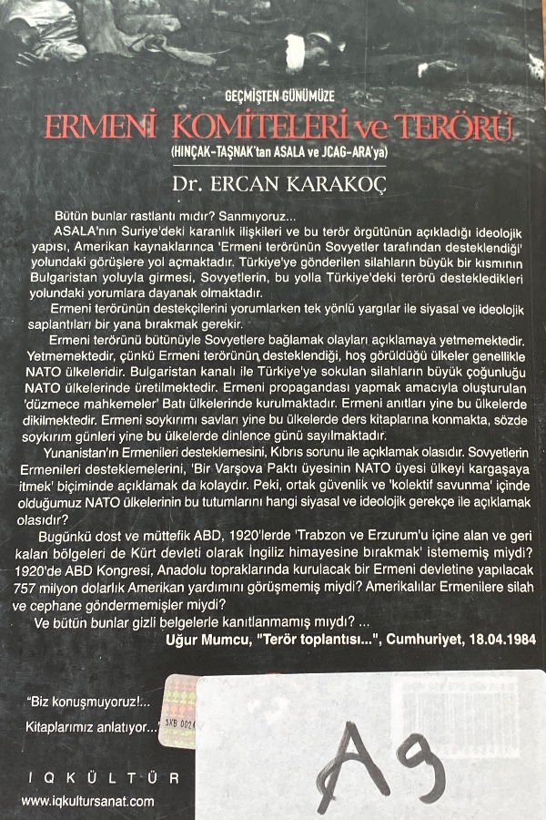 Geçmişten günümüze Ermeni komiteleri ve terörü