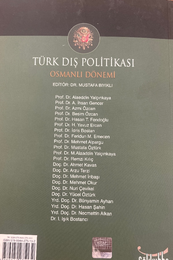 Türk Dış Politikası Osmanlı Dönemi