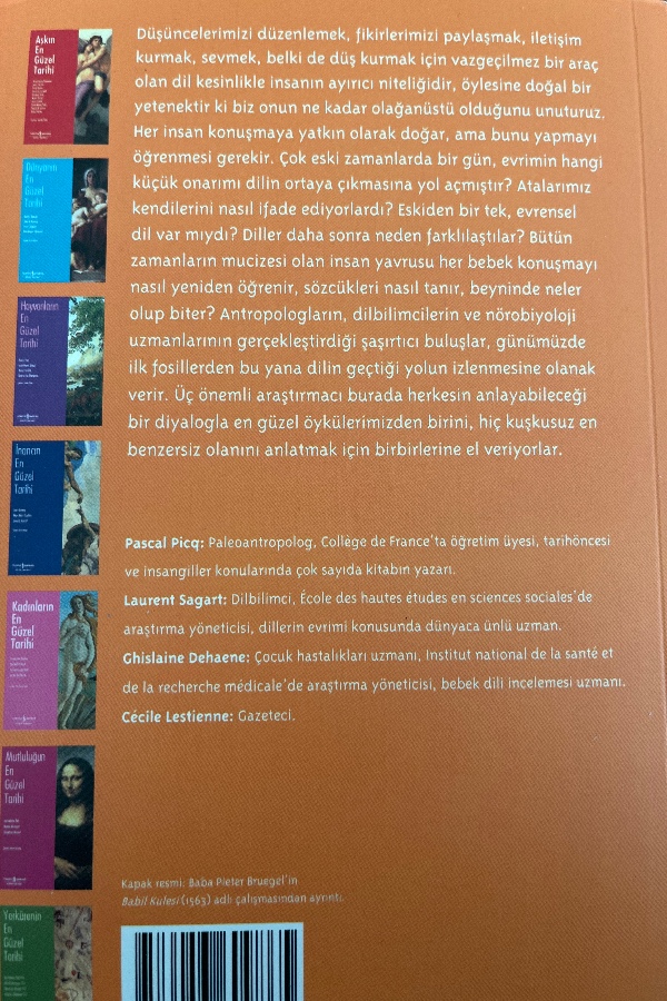 Dilin en güzel tarihi