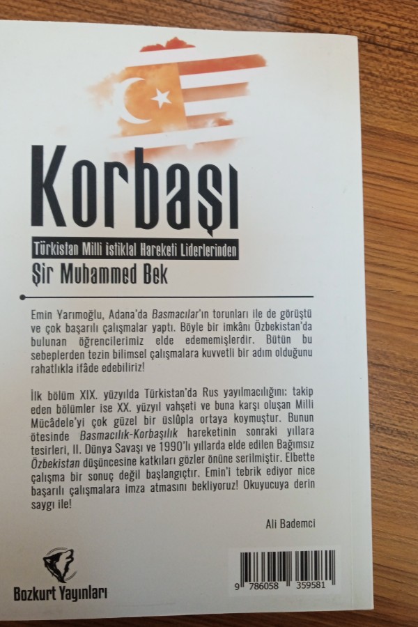 Korbaşı Türkistan milli istiklal hareketi liderlerinden şir Muhammed bek