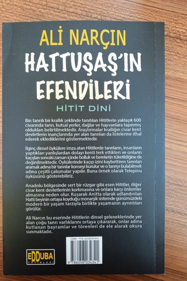 Hattuşaş'ın efendileri hitit dini