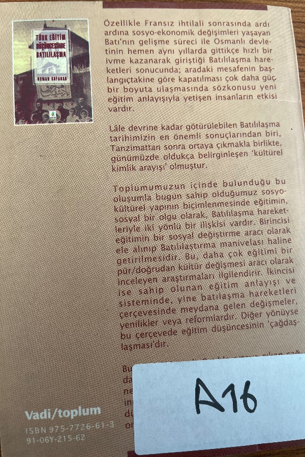 Türk eğitim düşüncesinde Batılaşma